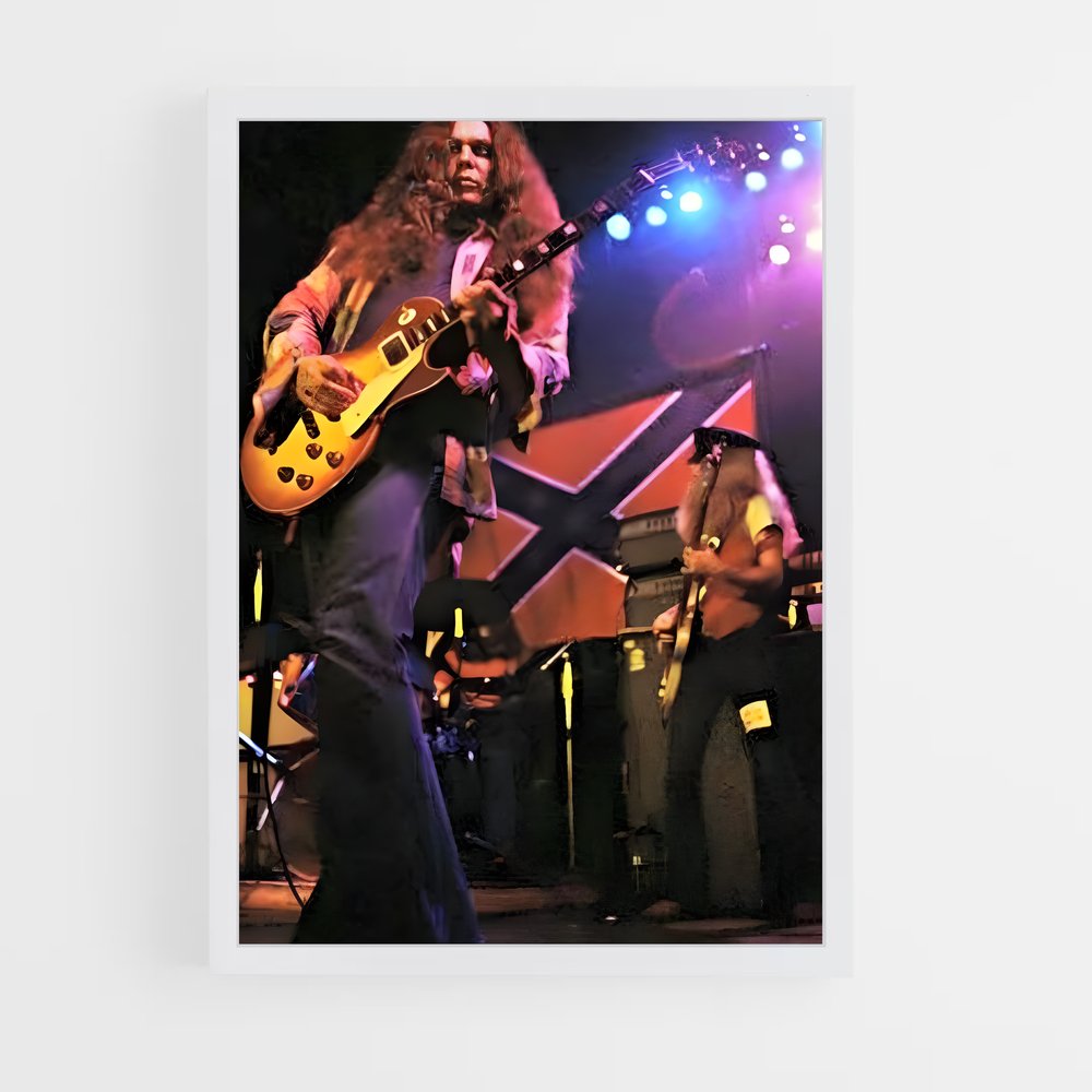 ap-gary rossington-3 cadre Blanc