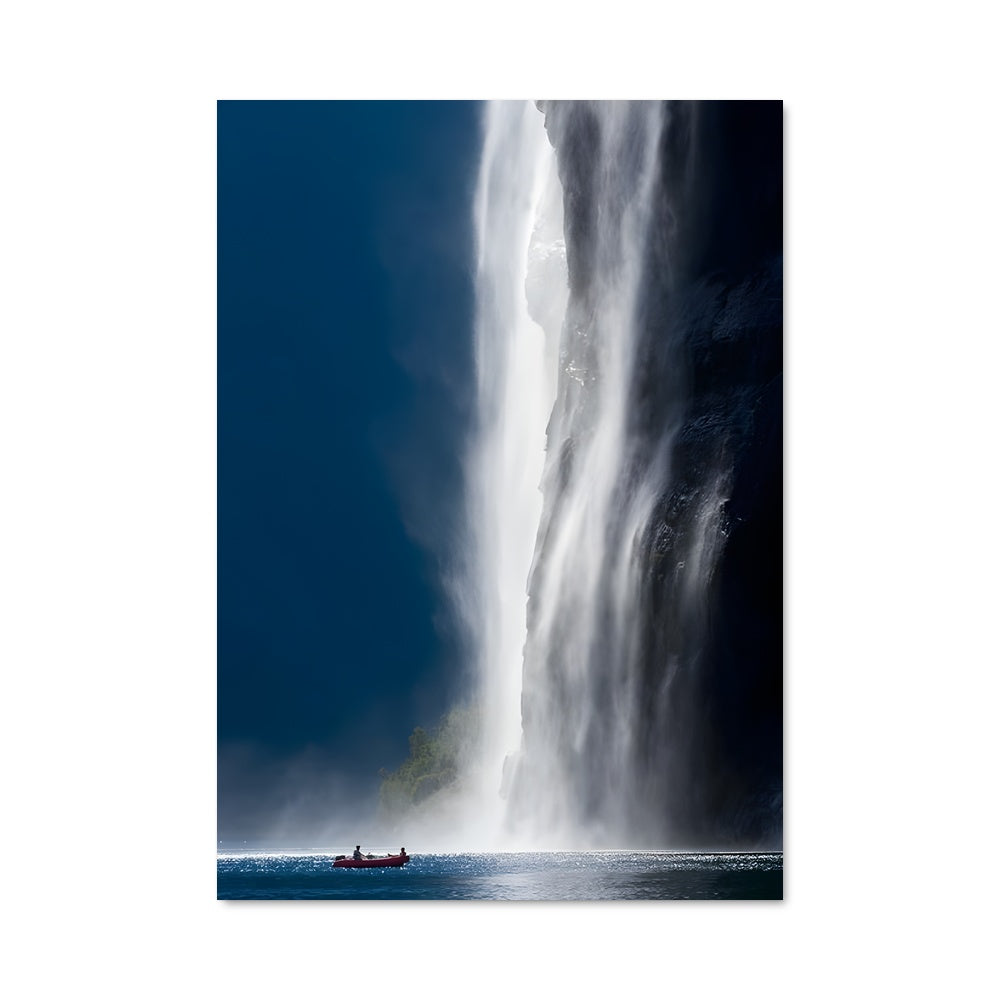 Poster Aventure sous la Cascade