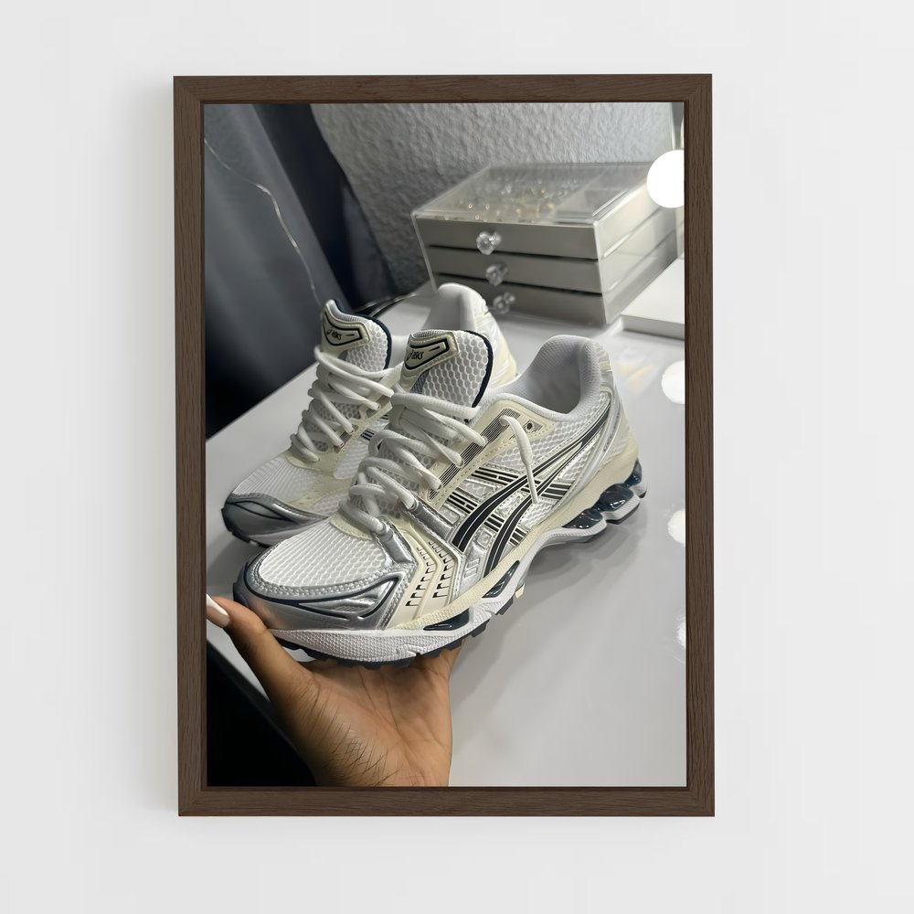 ap-gel-kayano-4 cadre Bois foncé