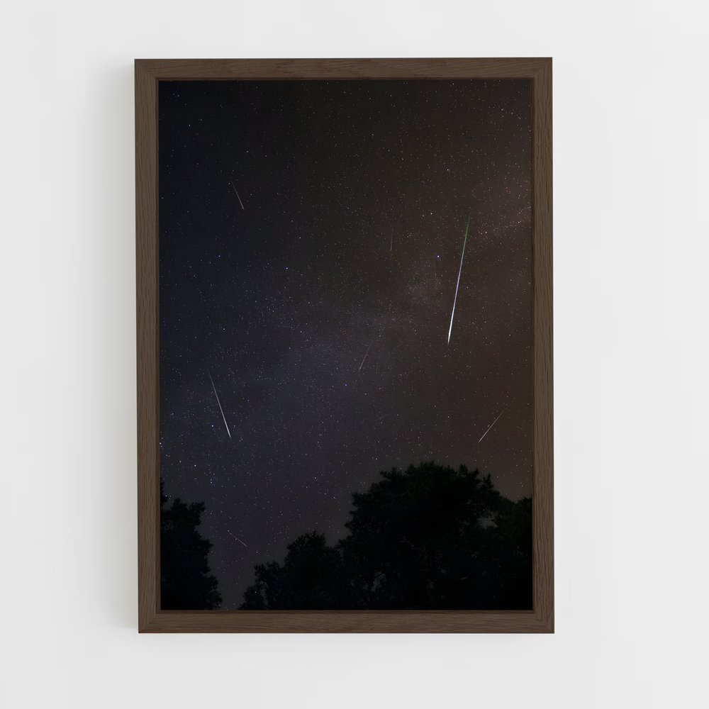 ap-geminids-4 cadre Bois foncé