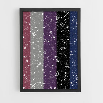 ap-genderfluid flag-3 cadre Noir