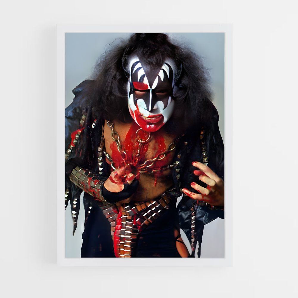 ap-gene simmons-4 cadre Blanc