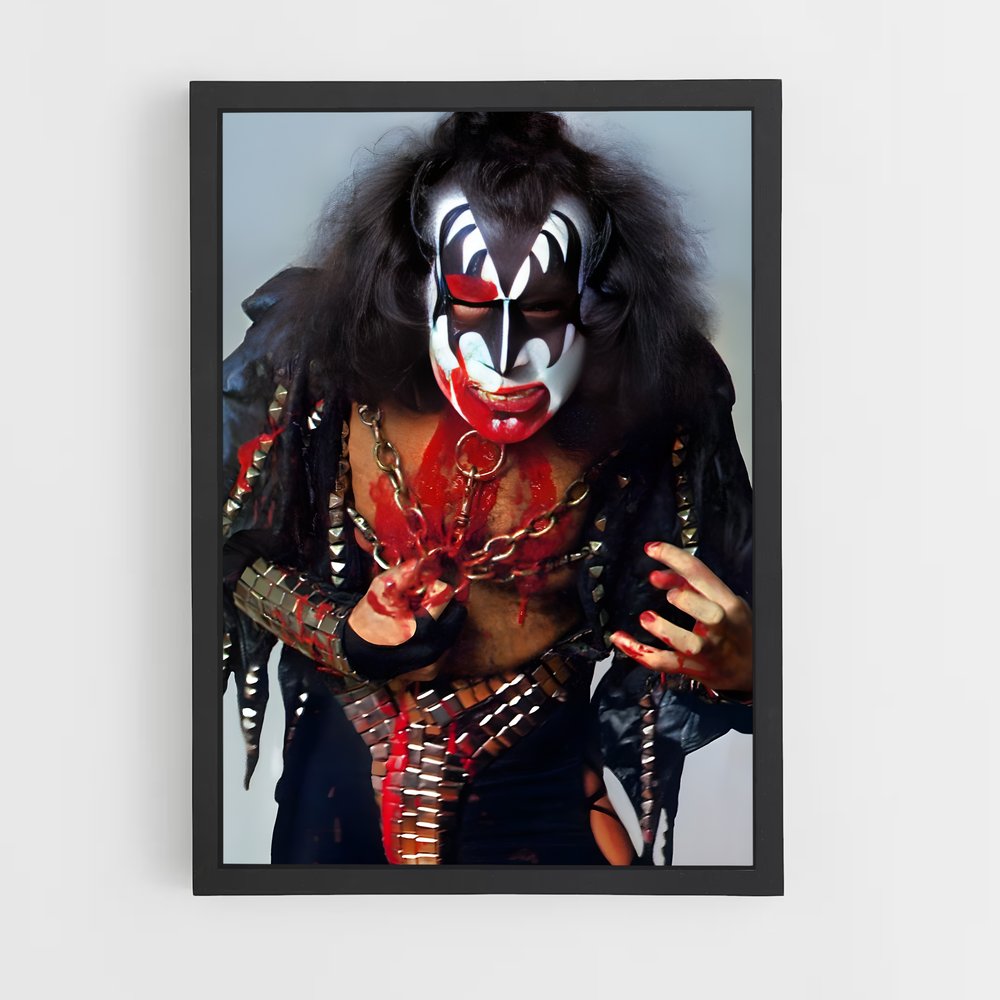 ap-gene simmons-4 cadre Noir