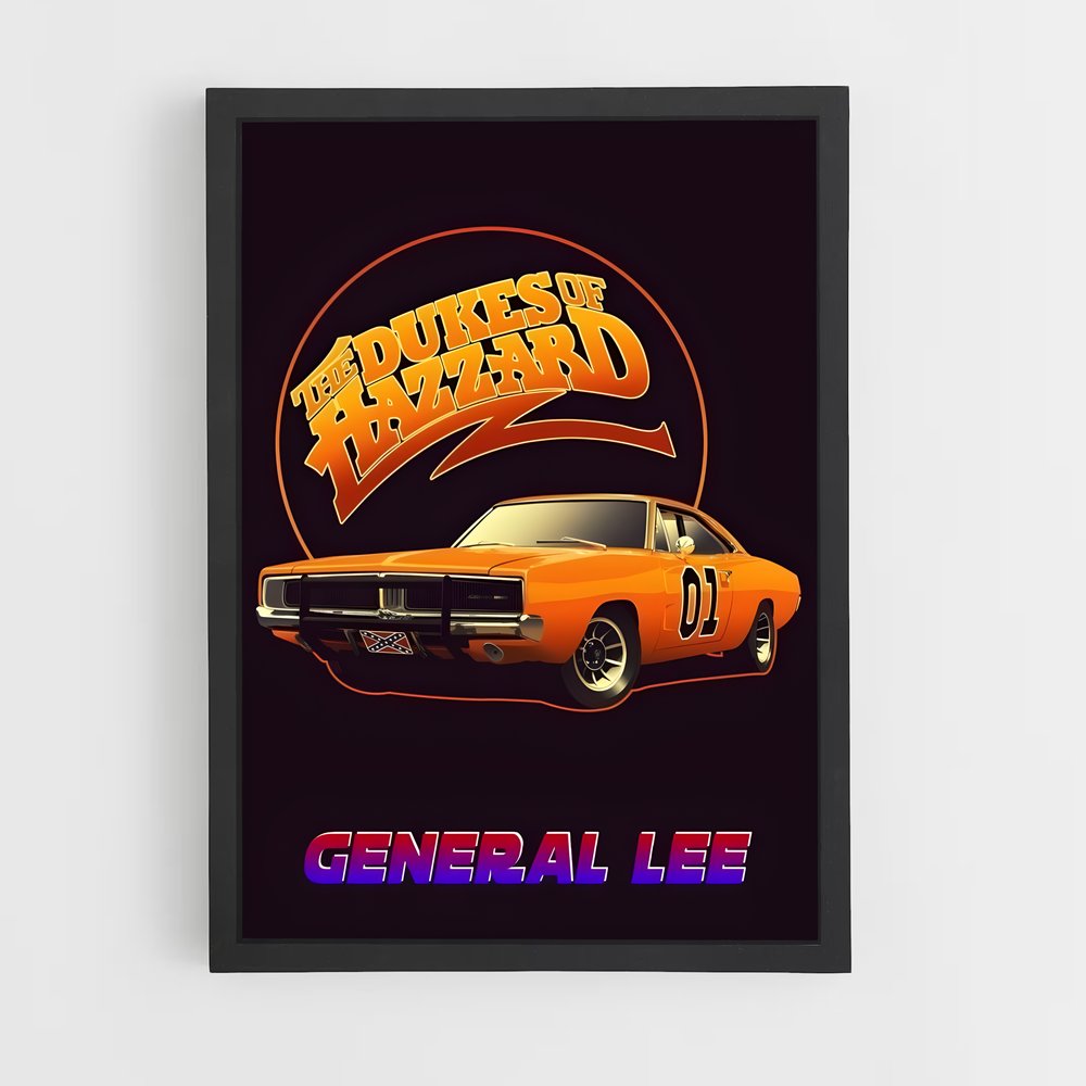 ap-general lee dukes of hazzard-1 cadre Noir
