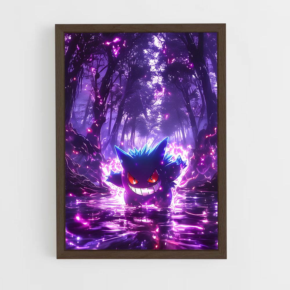 ap-gengar-1 cadre Bois foncé