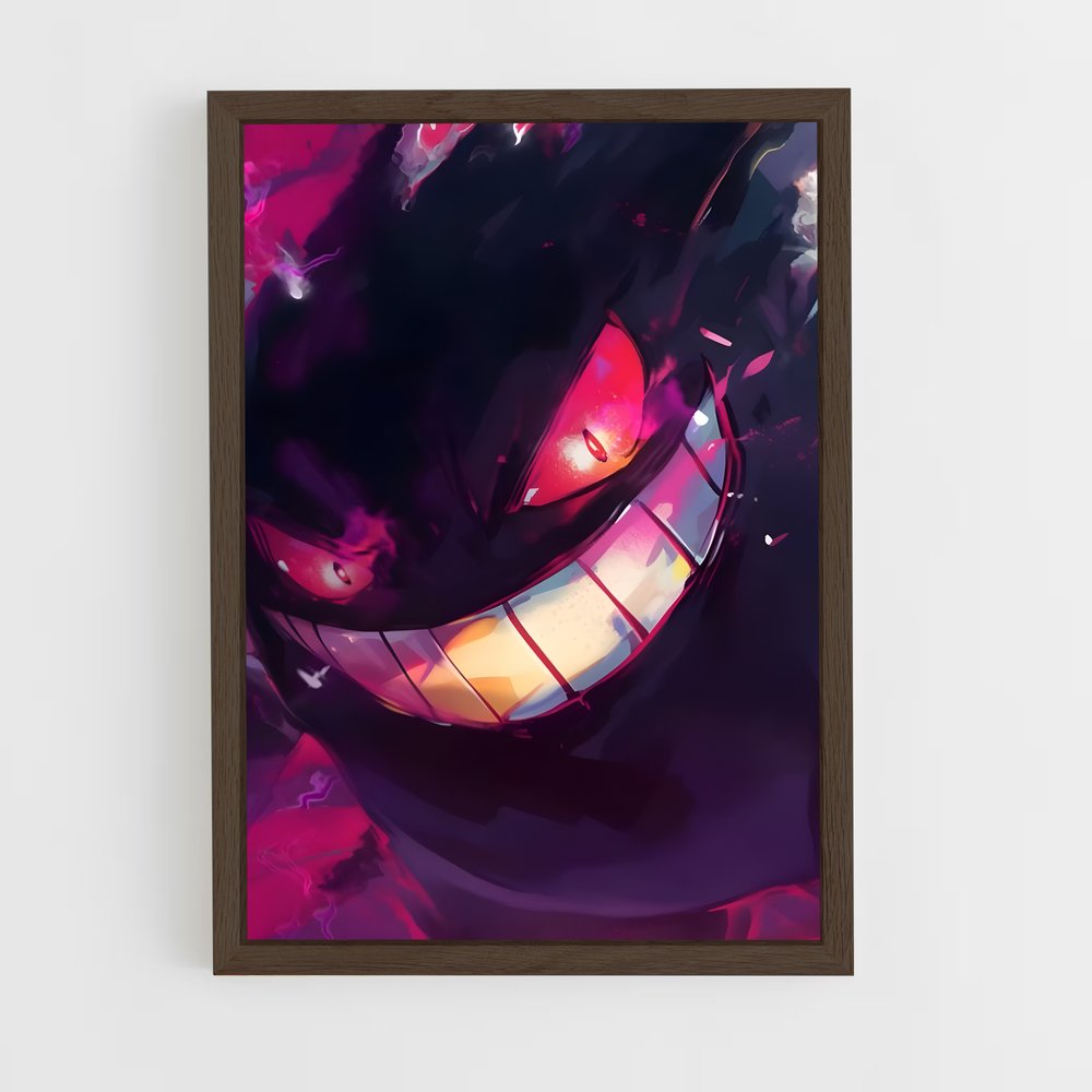 ap-gengar-3 cadre Bois foncé