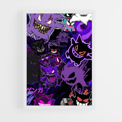 ap-gengar-4 cadre Blanc