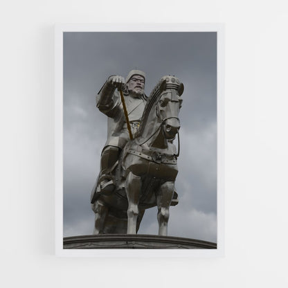 ap-genghis khan-12 cadre Blanc
