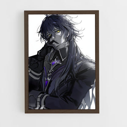 ap-genshin impact-1 cadre Bois foncé