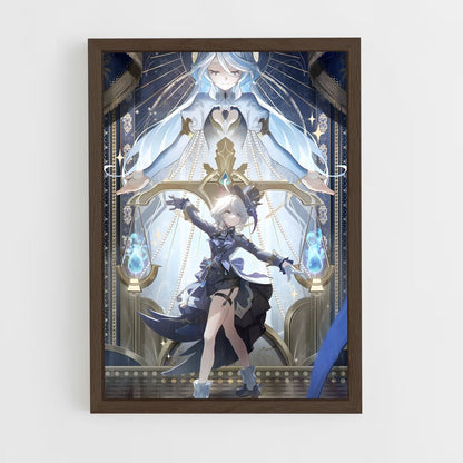ap-genshin impact-8 cadre Bois foncé