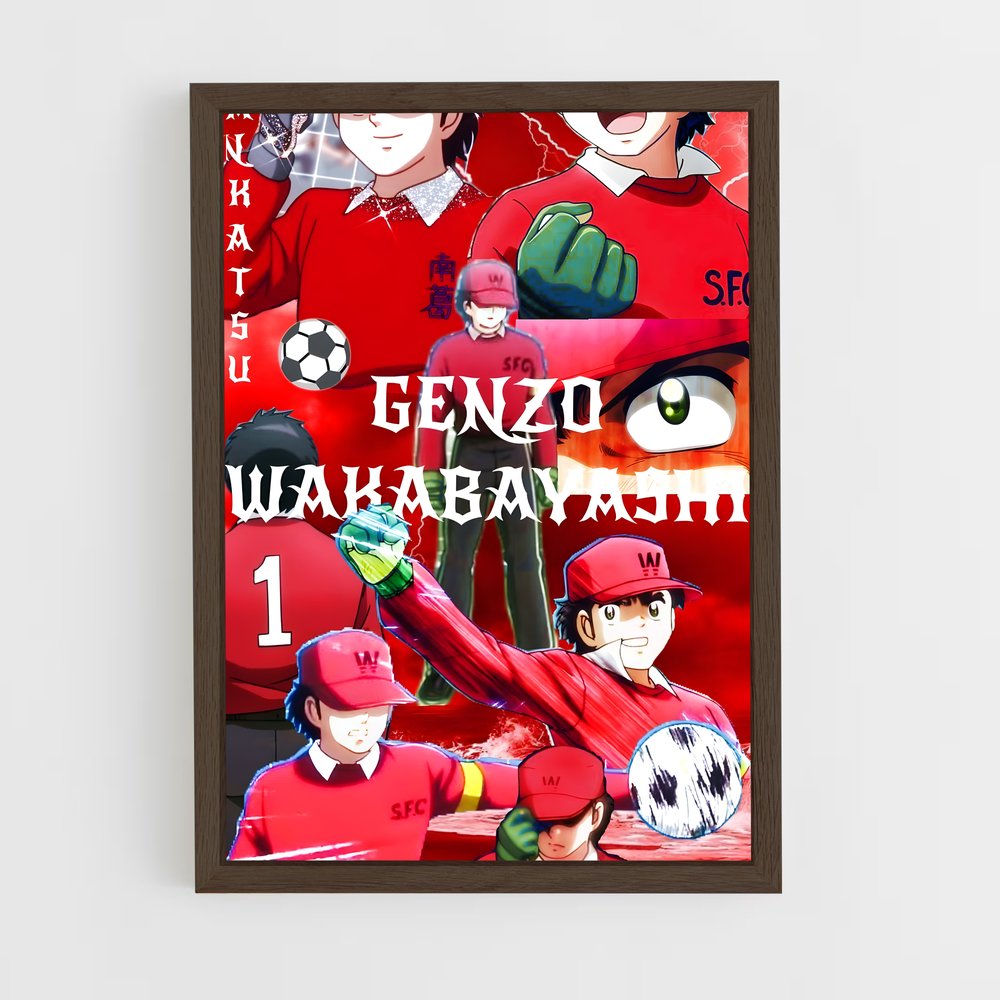 ap-genzo wakabayashi-3 cadre Bois foncé