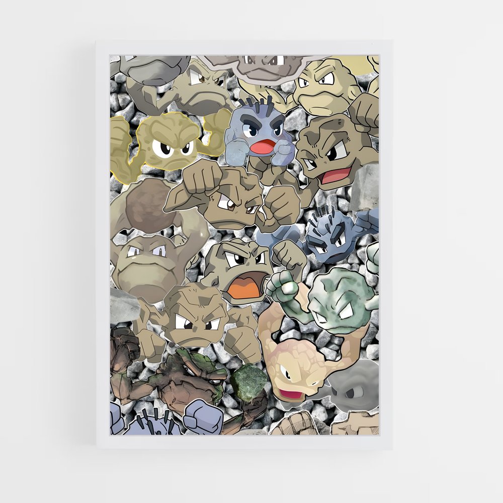ap-geodude-1 cadre Blanc