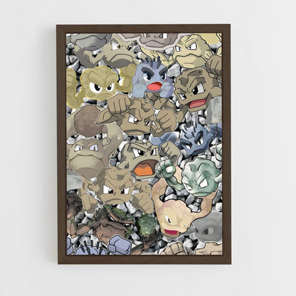 ap-geodude-1 cadre Bois foncé