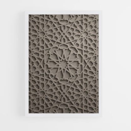 ap-geometric patterns-3 cadre Blanc