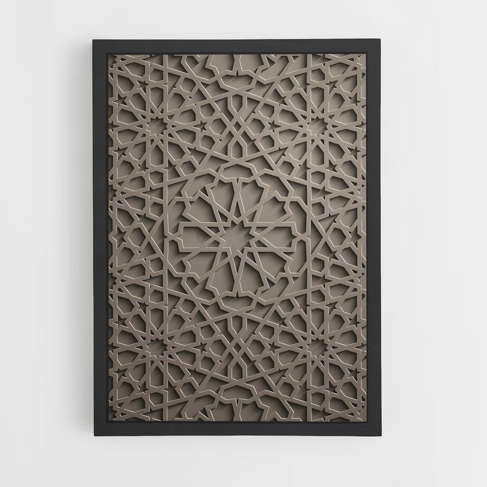 ap-geometric patterns-3 cadre Noir