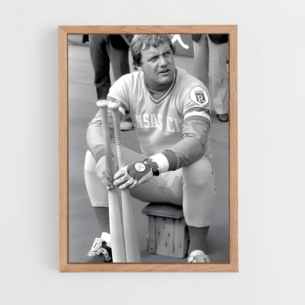 ap-george brett-2 cadre Bois clair