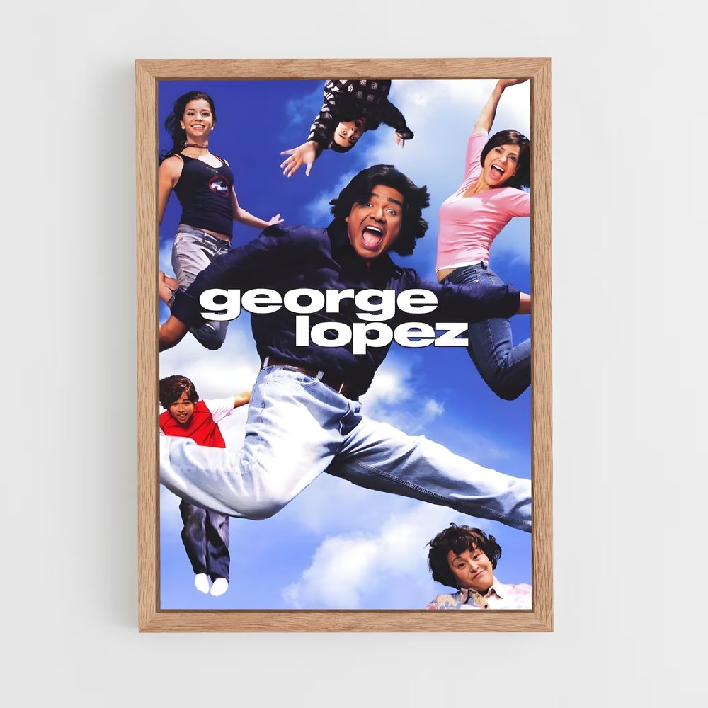 ap-george lopez-1 cadre Bois clair