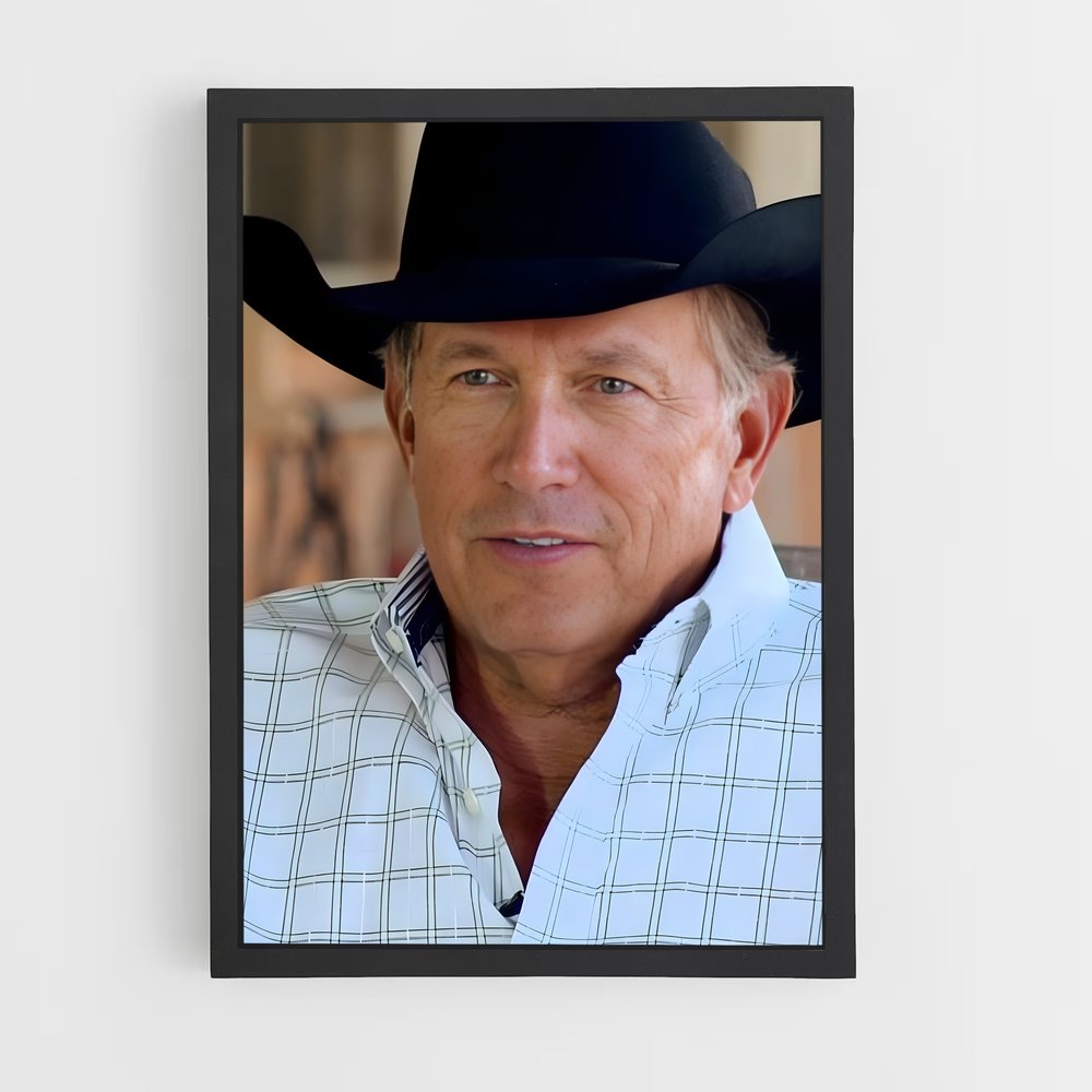 ap-george strait-12 cadre Noir