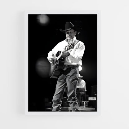 ap-george strait-14 cadre Blanc