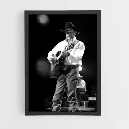 ap-george strait-14 cadre Noir