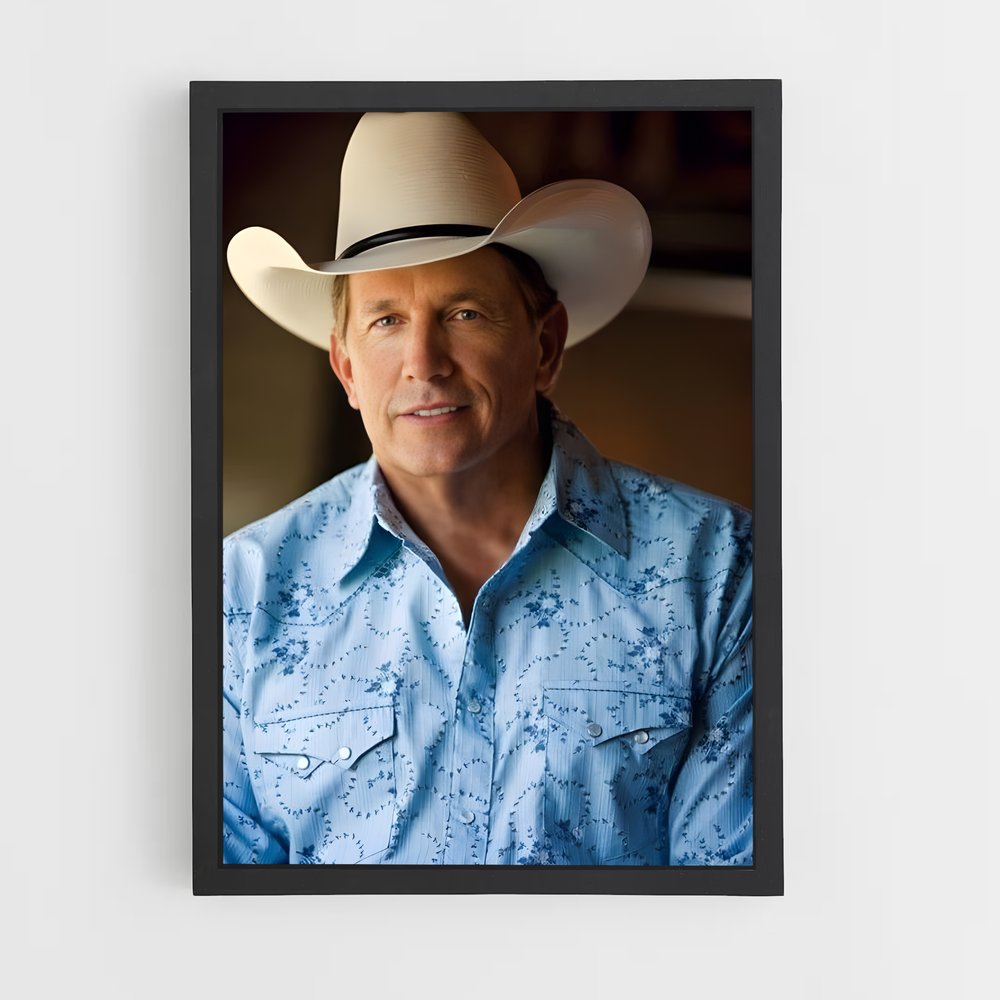 ap-george strait-7 cadre Noir