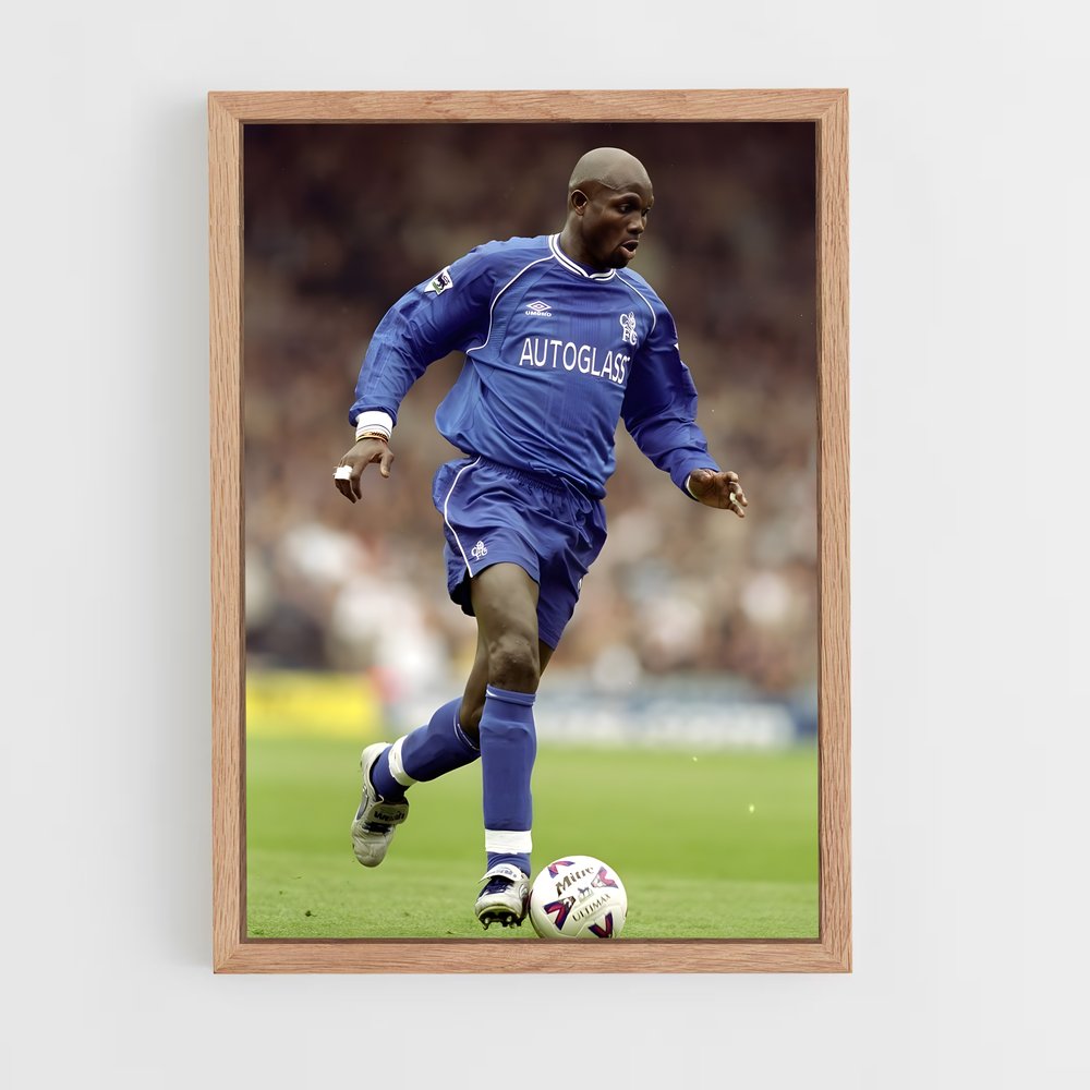 ap-george weah-7 cadre Bois clair