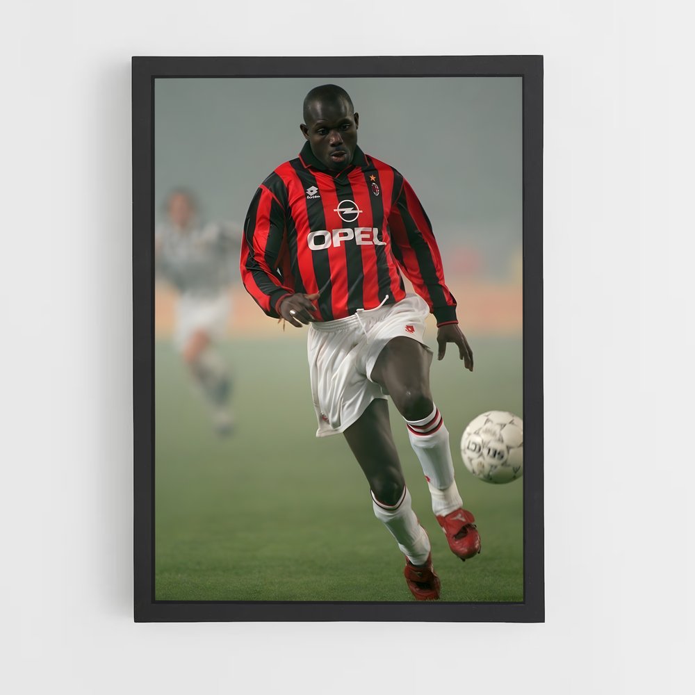 ap-george weah-9 cadre Noir