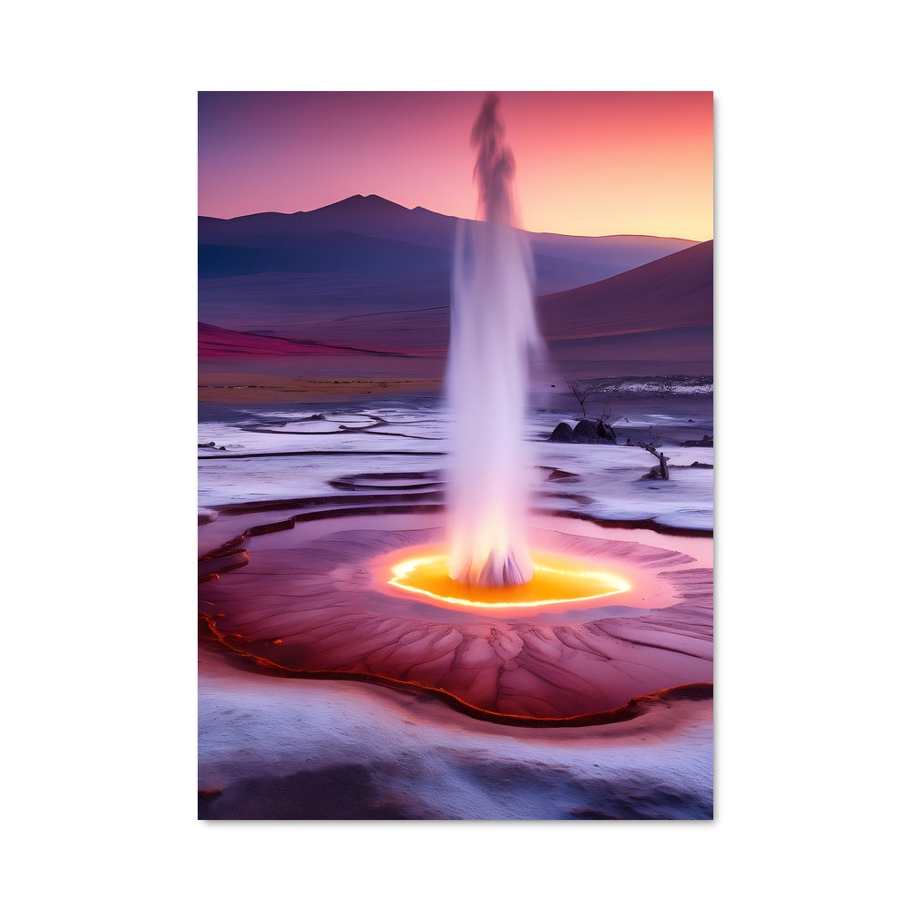 Poster Oasis Ardente