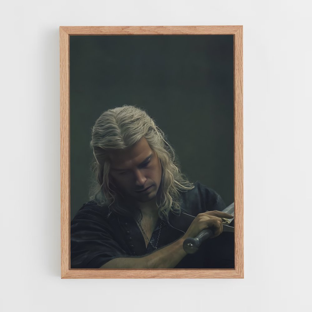 ap-geralt of rivia-10 cadre Bois clair