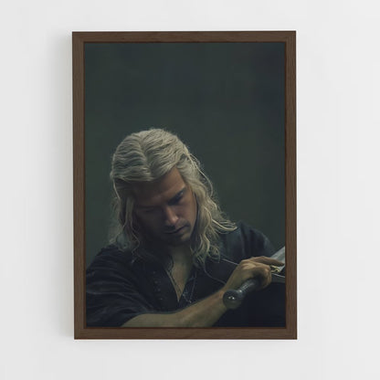 ap-geralt of rivia-10 cadre Bois foncé