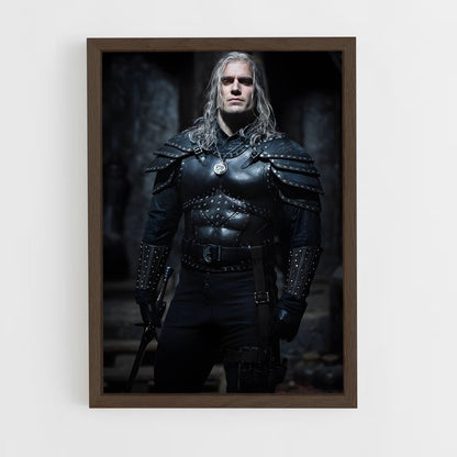 ap-geralt of rivia-5 cadre Bois foncé