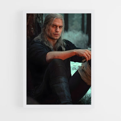 ap-geralt of rivia-9 cadre Blanc