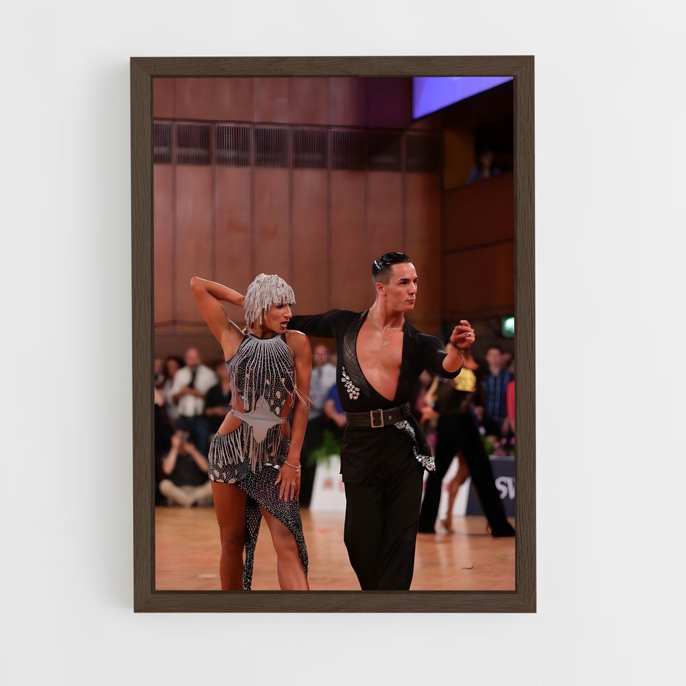 ap-german open dancesport-1 cadre Bois foncé
