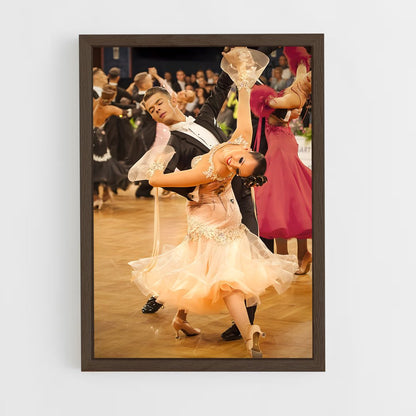 ap-german open dancesport-2 cadre Bois foncé