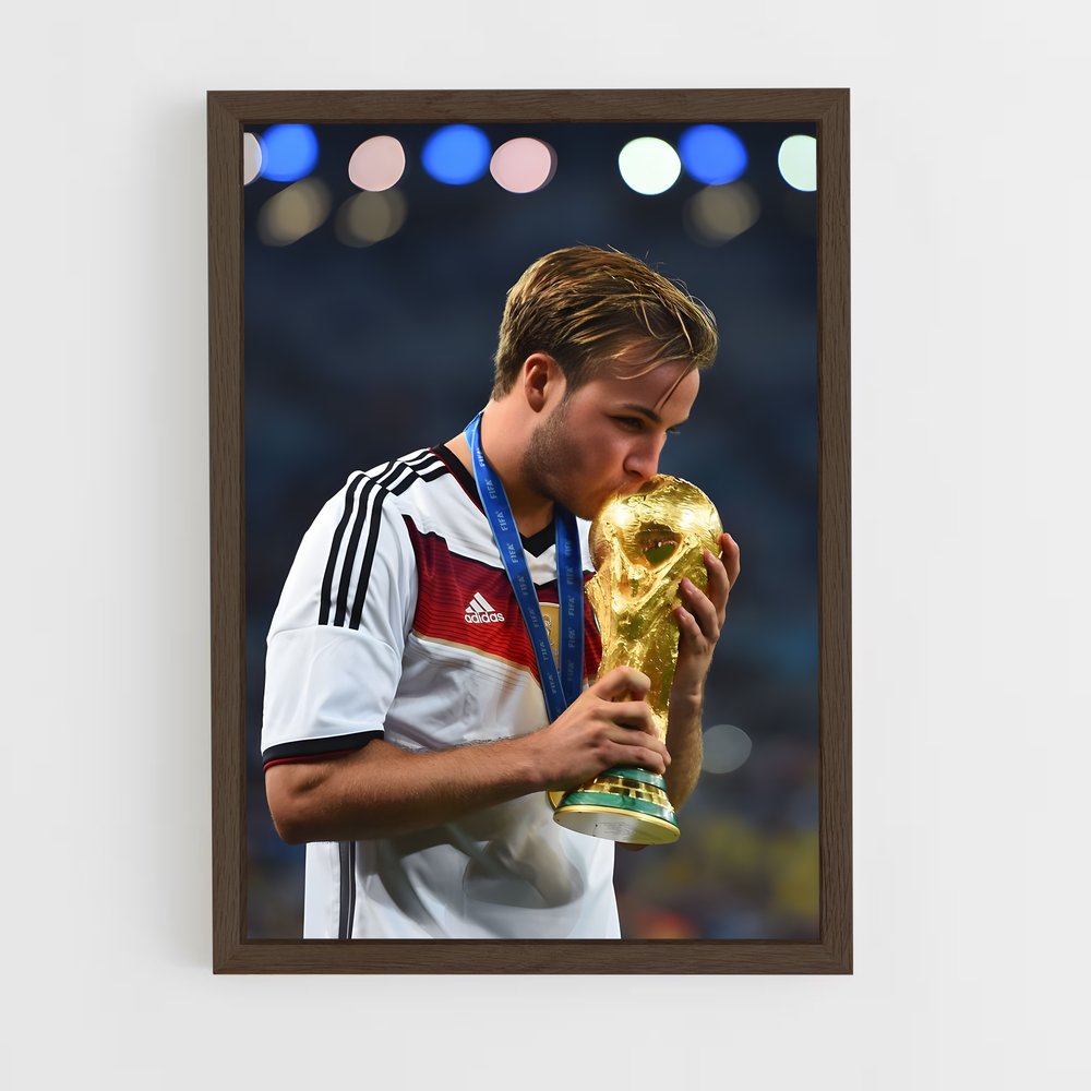 ap-germany national football team-2 cadre Bois foncé