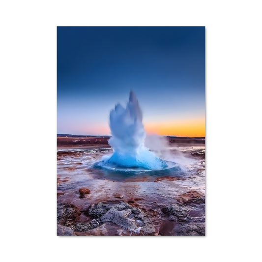 Poster Geyser Éternel