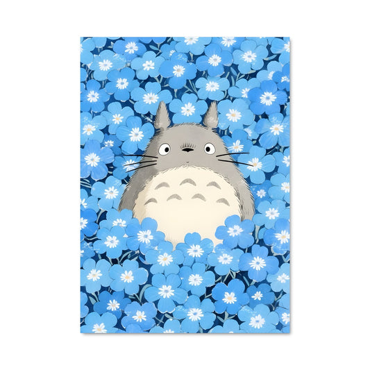 Poster Le Chat des Fleurs
