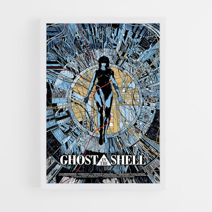 ap-ghost in the shell-1 cadre Blanc