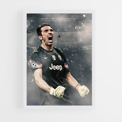 ap-gianluigi buffon-4 cadre Blanc