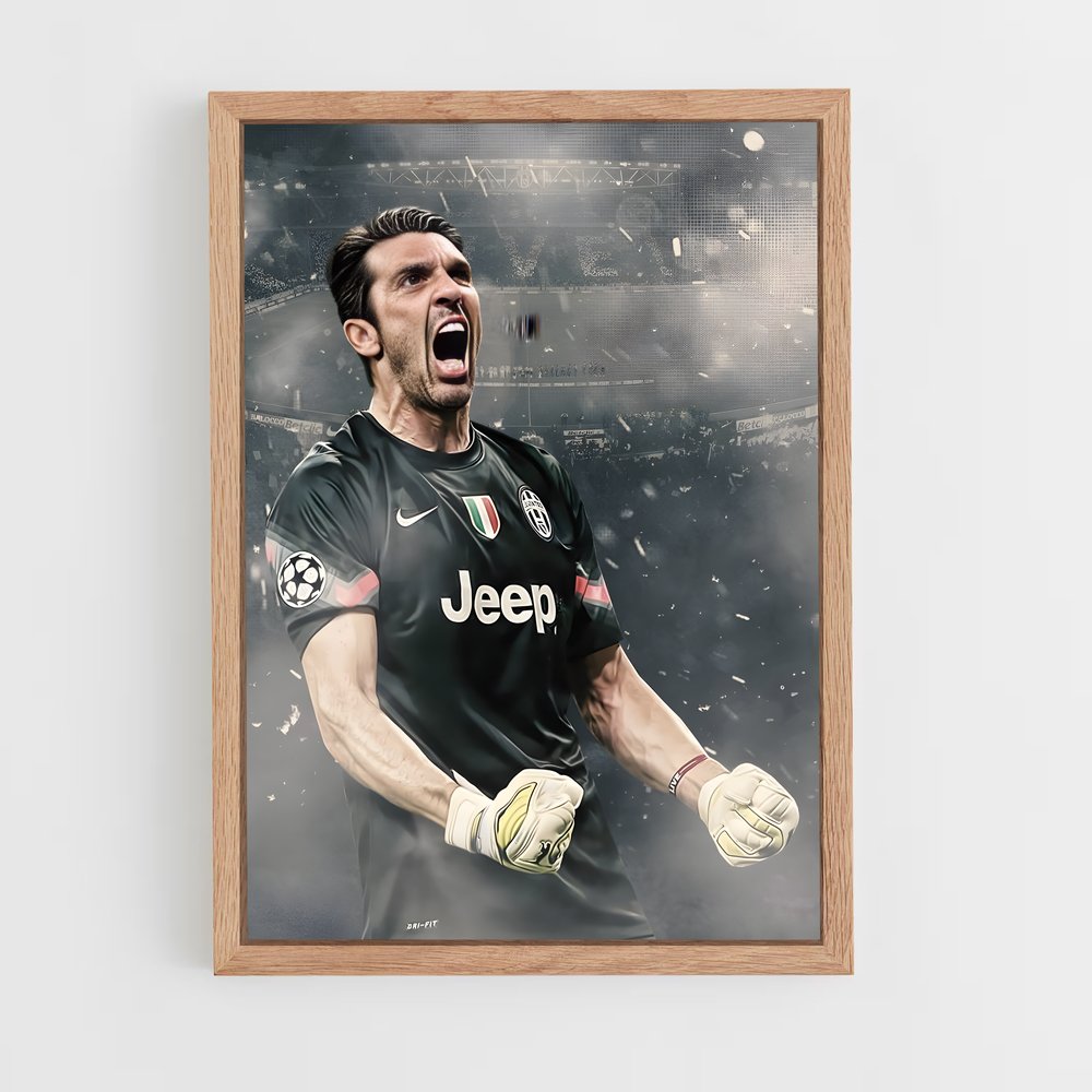ap-gianluigi buffon-4 cadre Bois clair
