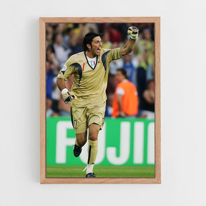 ap-gianluigi buffon-9 cadre Bois clair
