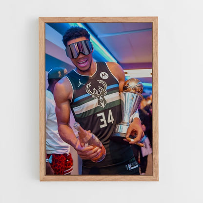 ap-giannis antetokounmpo-3 cadre Bois clair