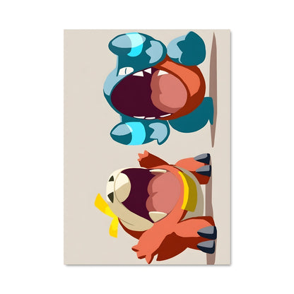 Poster Duo Aquatique