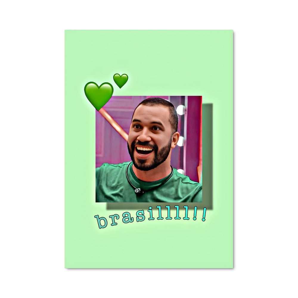 Poster Cœur Vibrant