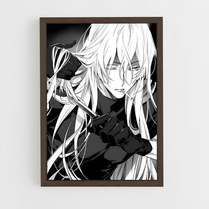 ap-gin detective conan-3 cadre Bois foncé