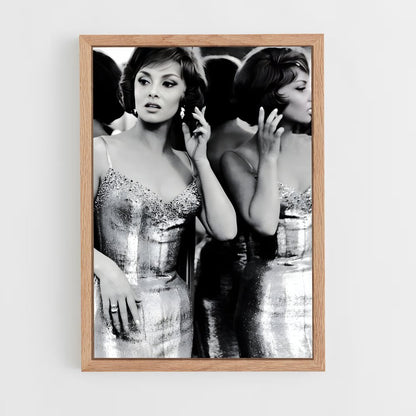 ap-gina lollobrigida-7 cadre Bois clair