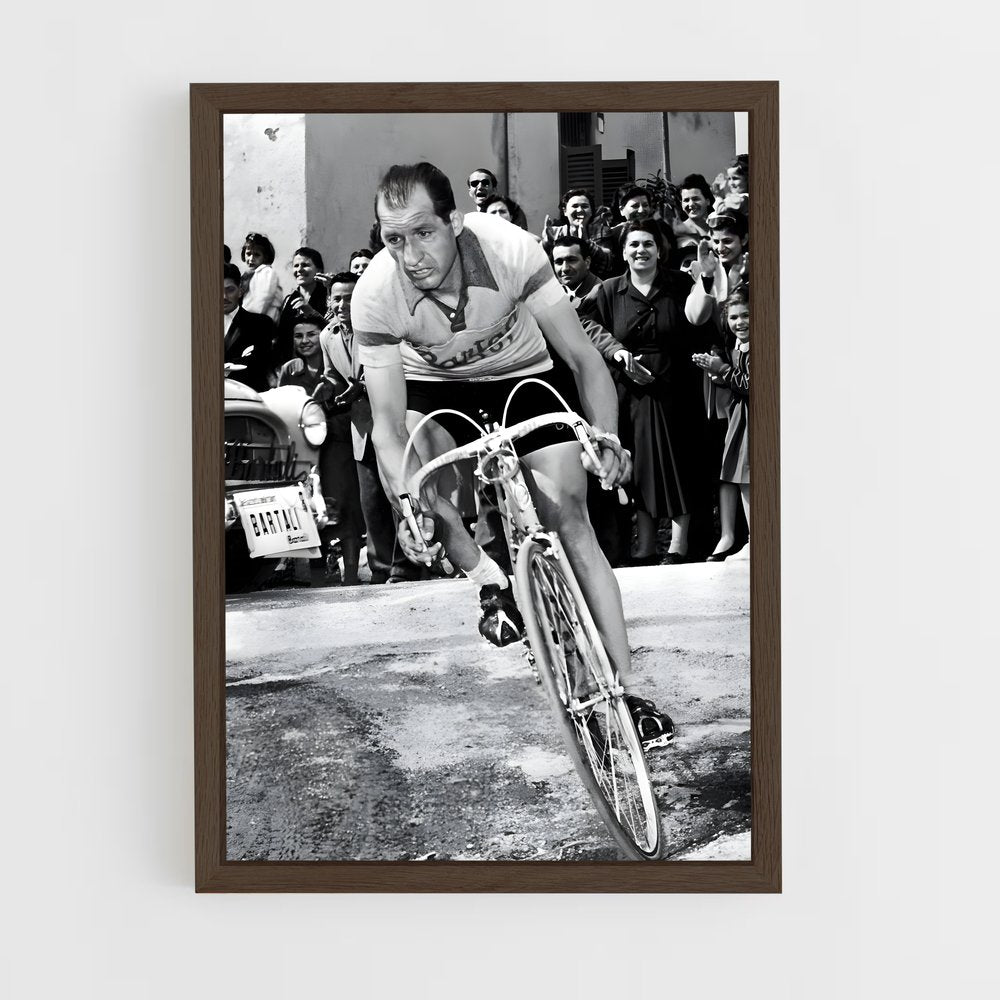 ap-gino bartali-4 cadre Bois foncé