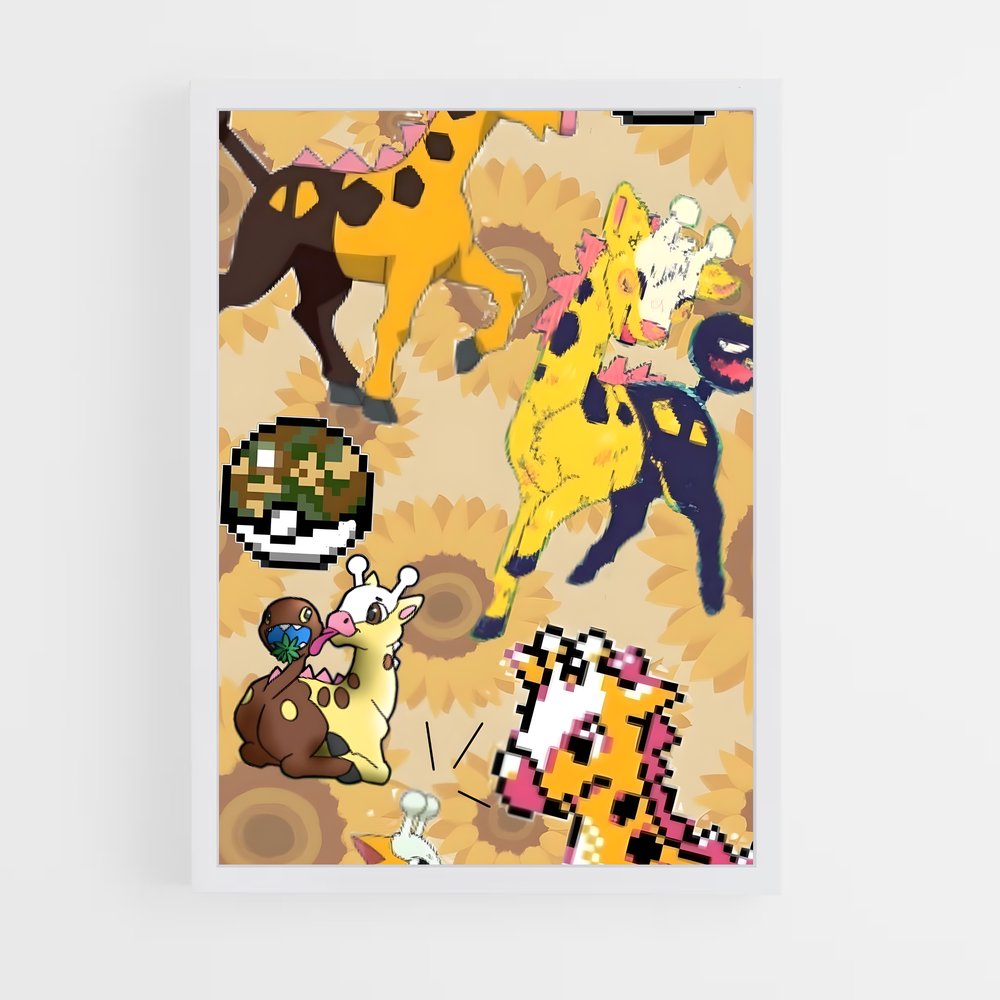 ap-girafarig-1 cadre Blanc