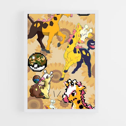 ap-girafarig-1 cadre Blanc