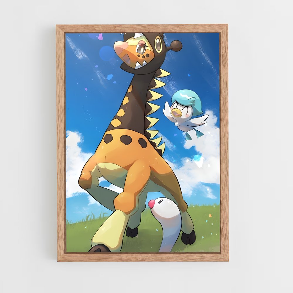 ap-girafarig-2 cadre Bois clair